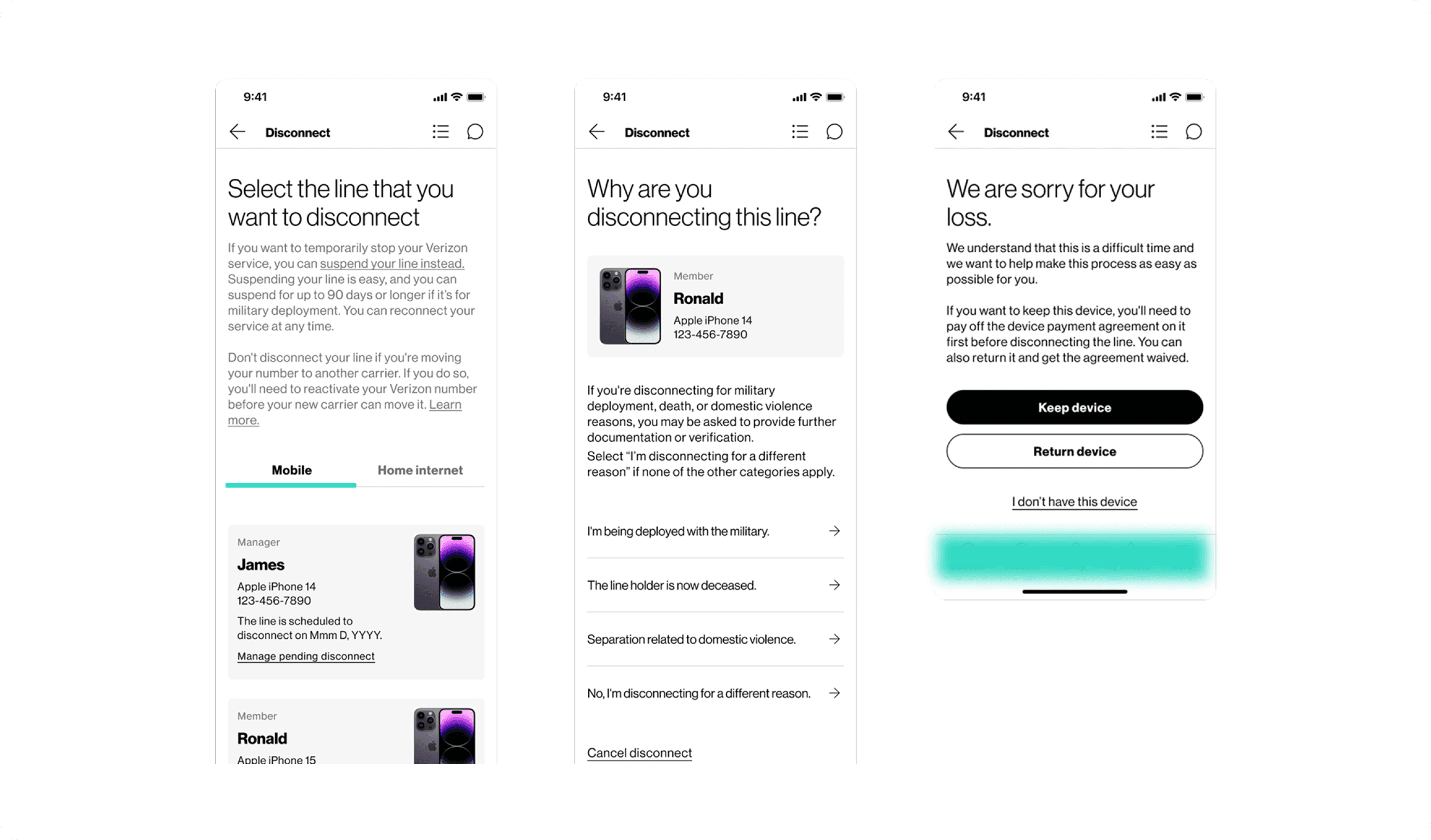 Digital Disconnect for Deceased Members — image 1